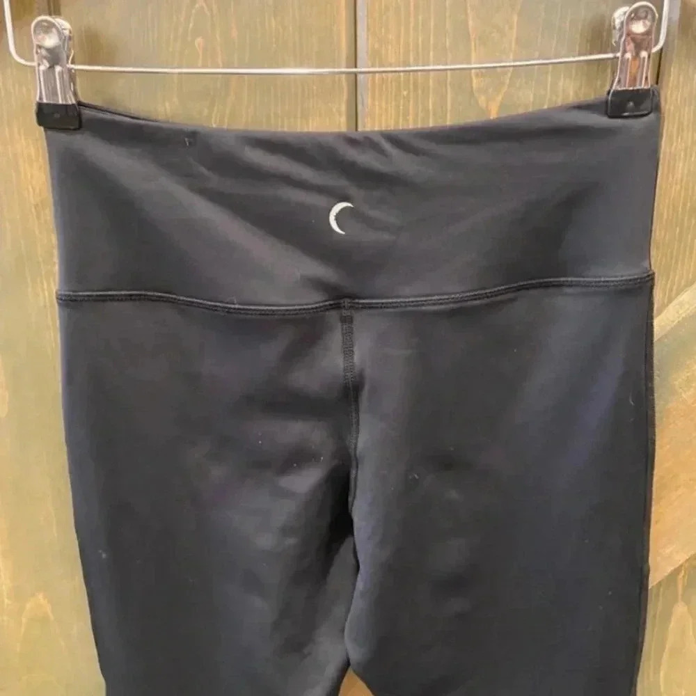 Zyia Active Womens Black Moto Leggings - Picture 4 of 6